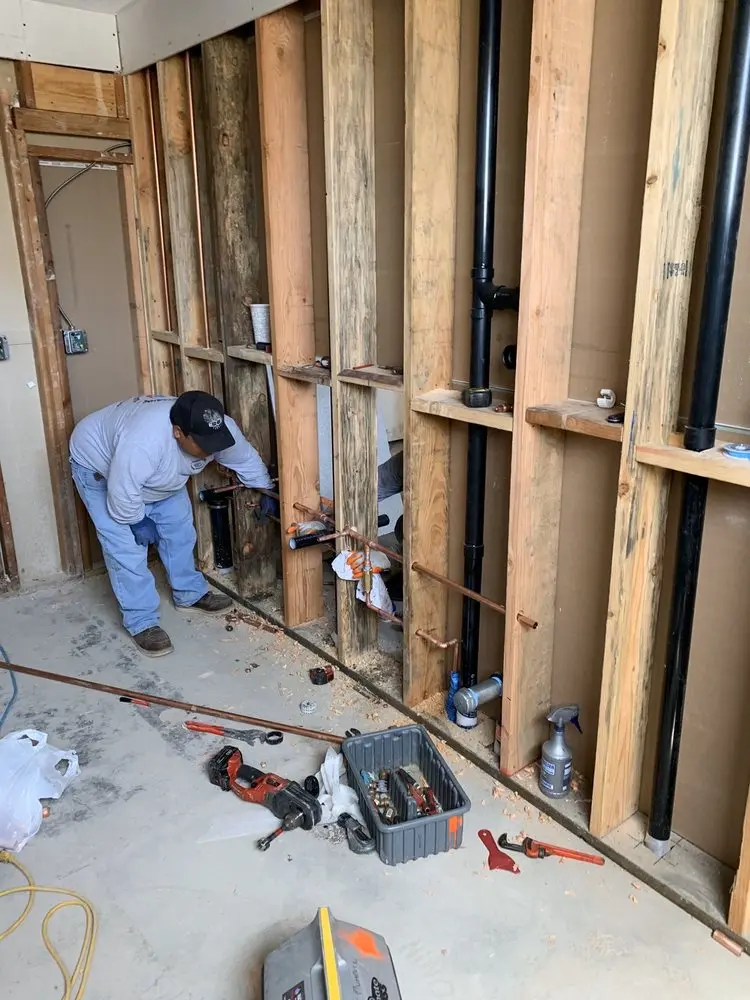 Commercial rough-in plumbing for Gas Line Repair in Ranchettes